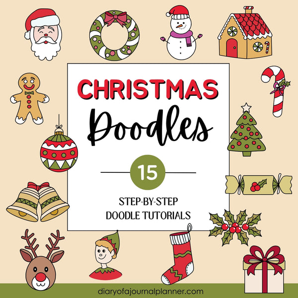 Christmas Doodle Tutorials