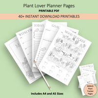 Plant Lover Planner Printables