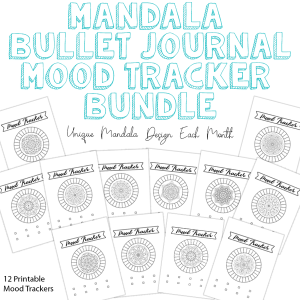 Mandala Mood Tracker Bundle