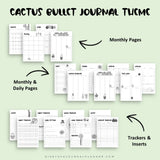 Cactus Bullet Journal Printables