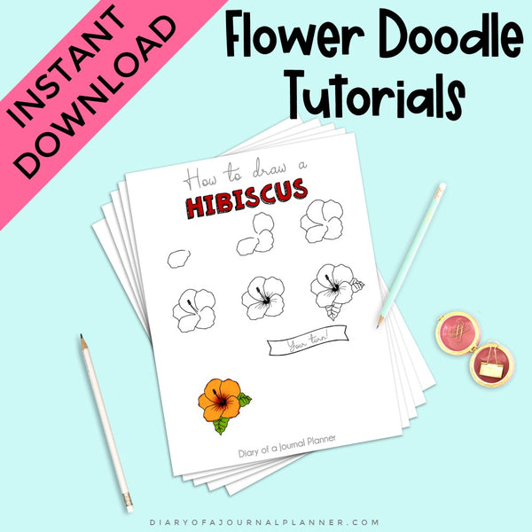 Flower & Plant Doodle Tutorials