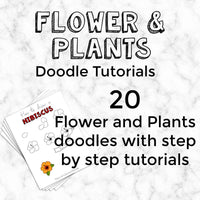 Flower & Plant Doodle Tutorials