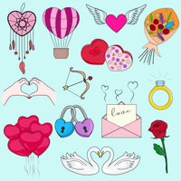 Valentine's Day Doodle Tutorials
