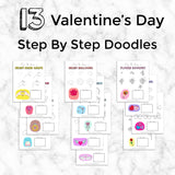 Valentine's Day Doodle Tutorials